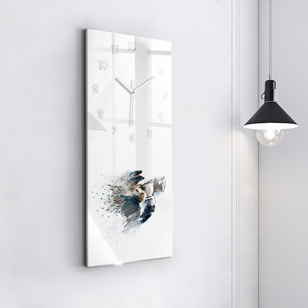 Téglalap alakú üvegóra Kapitány távcsővel