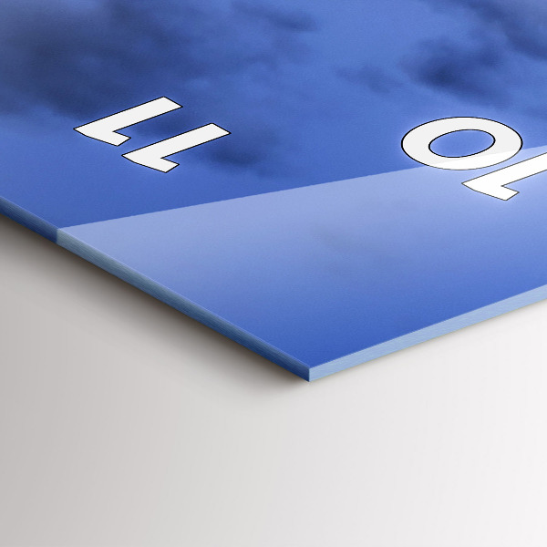 Téglalap alakú üvegóra Vörös londoni busz