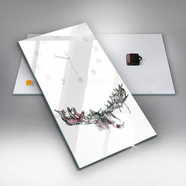 Téglalap alakú üvegóra Moose elvont