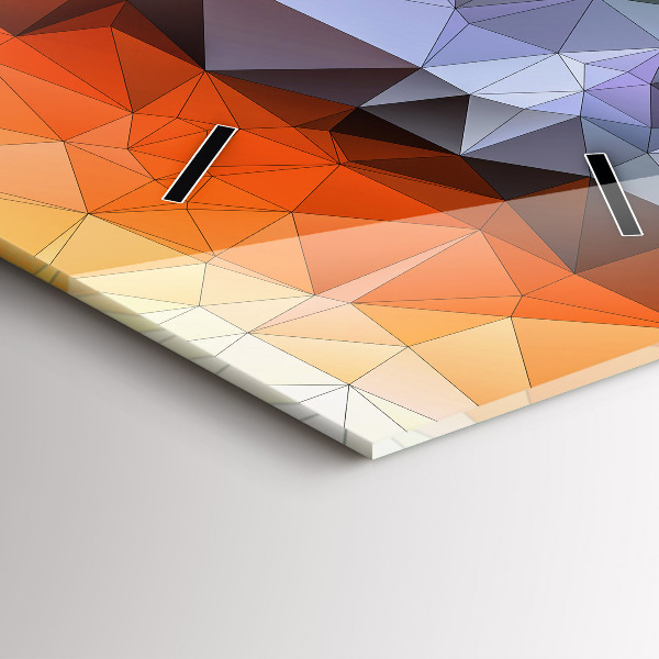 Téglalap alakú üvegóra Színes emberi szem