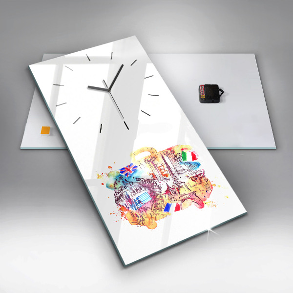 Téglalap alakú üvegóra Vonzó országok a világon