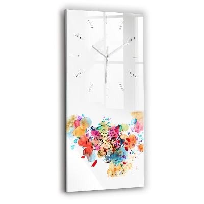 Téglalap alakú üvegóra Absztrakt vadmacska