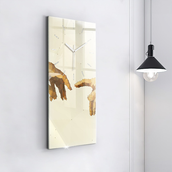 Téglalap alakú üvegóra Ádám teremtése