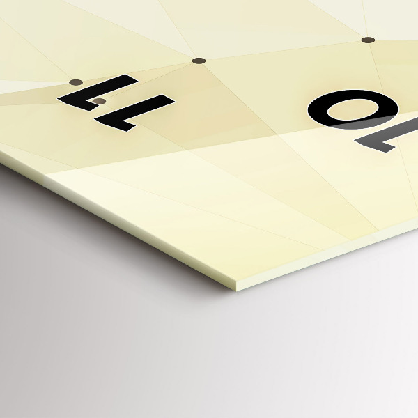 Téglalap alakú üvegóra Ádám teremtése