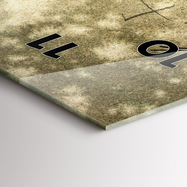 Téglalap alakú üvegóra Park és a szépia fák