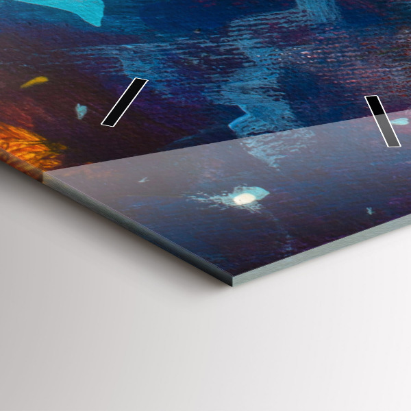 Téglalap alakú üvegóra Absztrakció A kis herceg