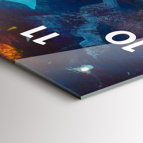 Téglalap alakú üvegóra Absztrakció A kis herceg