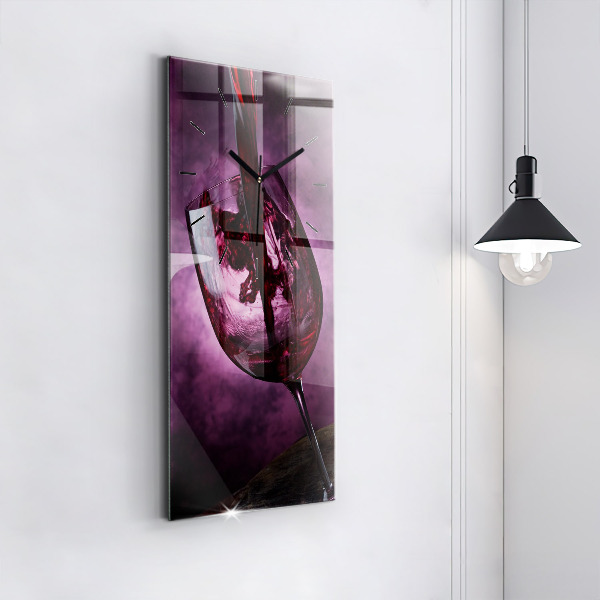 Téglalap alakú üvegóra Borospohár