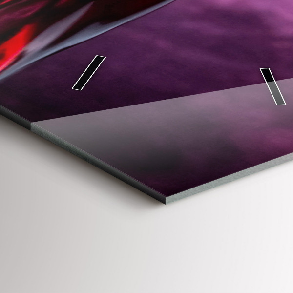 Téglalap alakú üvegóra Borospohár