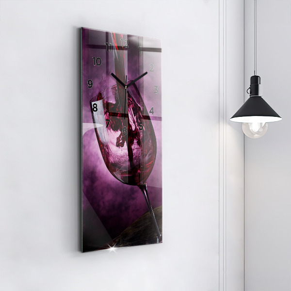 Téglalap alakú üvegóra Borospohár