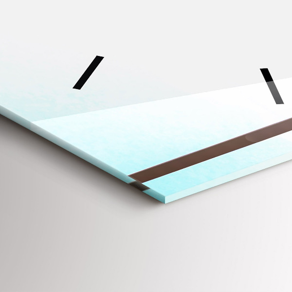 Téglalap alakú üvegóra Férfi a repülőtéren