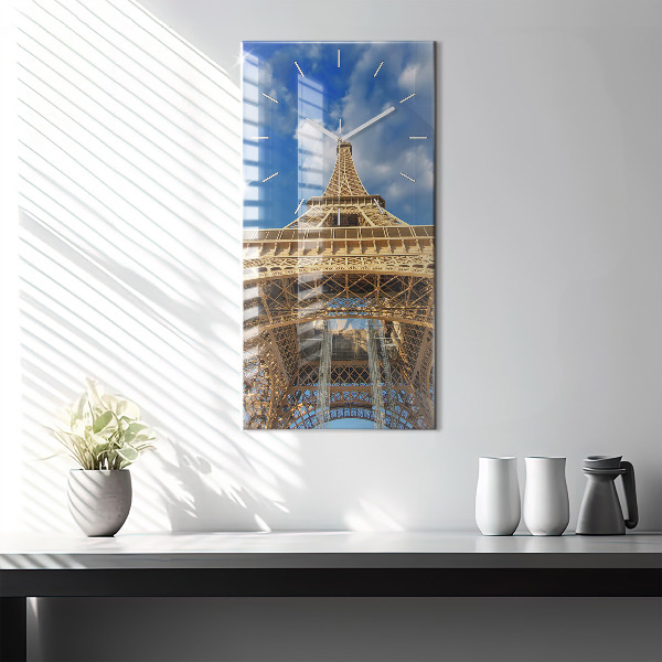 Téglalap alakú üvegóra Franciaország Eiffel-torony