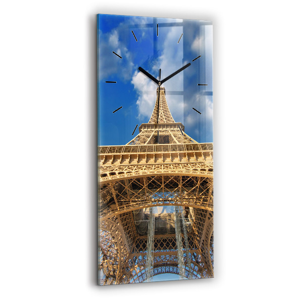 Téglalap alakú üvegóra Franciaország Eiffel-torony