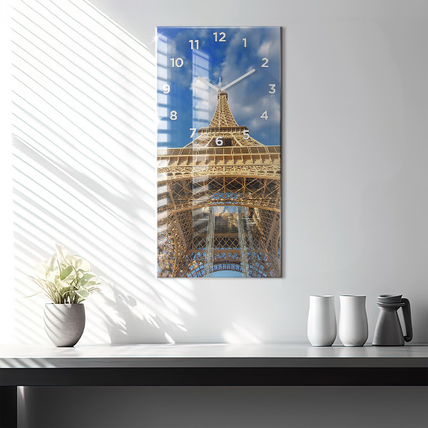 Téglalap alakú üvegóra Franciaország Eiffel-torony