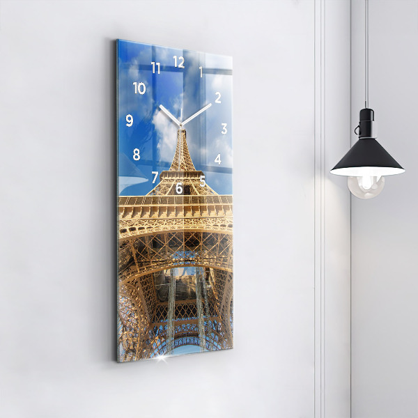 Téglalap alakú üvegóra Franciaország Eiffel-torony