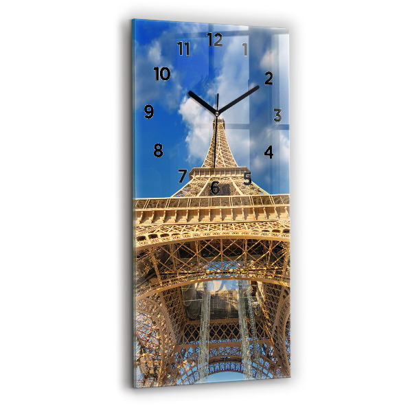 Téglalap alakú üvegóra Franciaország Eiffel-torony