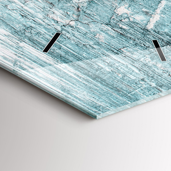 Téglalap alakú üvegóra Olaj textúra absztrakt