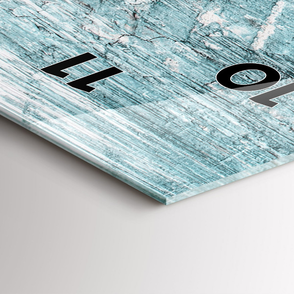 Téglalap alakú üvegóra Olaj textúra absztrakt