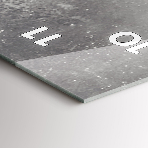 Téglalap alakú üvegóra Elefánt