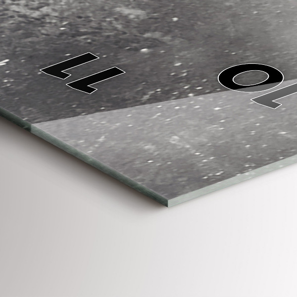 Téglalap alakú üvegóra Elefánt