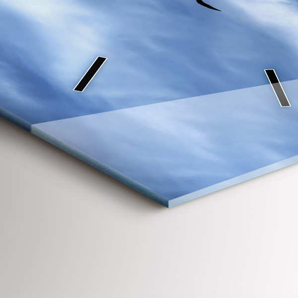 Téglalap alakú üvegóra Lake Sunset