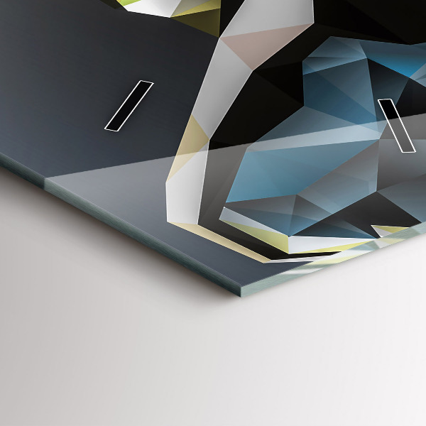 Téglalap alakú üvegóra Farkasfej