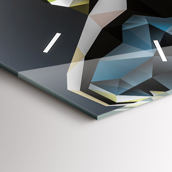 Téglalap alakú üvegóra Farkasfej