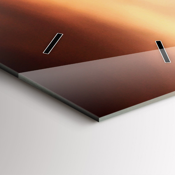 Téglalap alakú üvegóra Egy kagyló a tengerparton