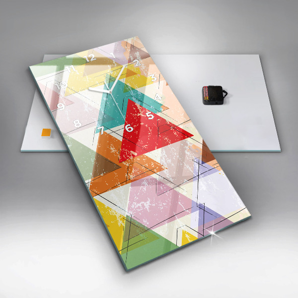 Téglalap alakú üvegóra Geometriai háromszögek