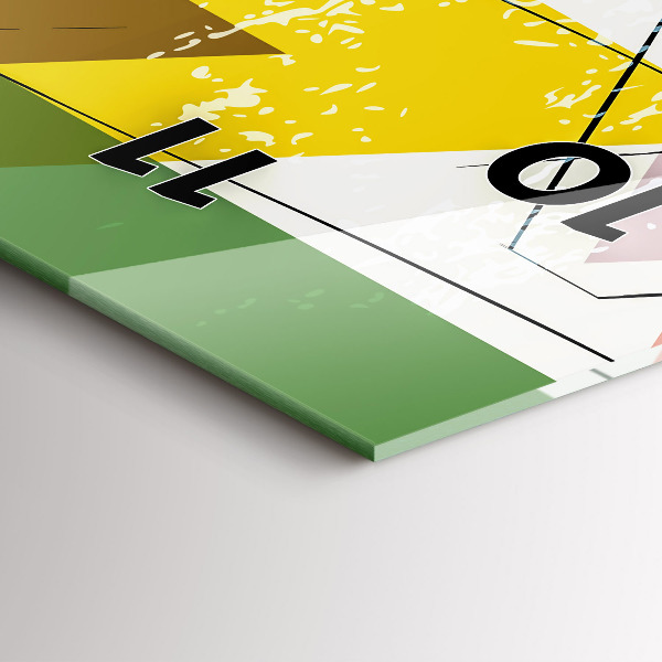 Téglalap alakú üvegóra Geometriai háromszögek