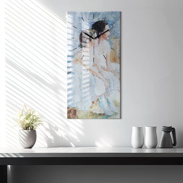 Téglalap alakú üvegóra Fiatal balerinák