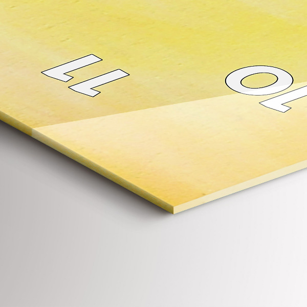 Téglalap alakú üvegóra Daruk naplementekor