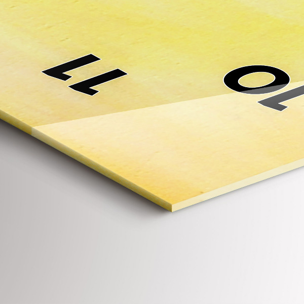 Téglalap alakú üvegóra Daruk naplementekor