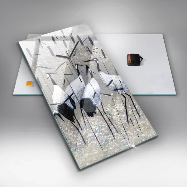 Téglalap alakú üvegóra Daruk a nádasban