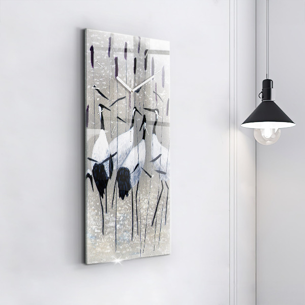 Téglalap alakú üvegóra Daruk a nádasban