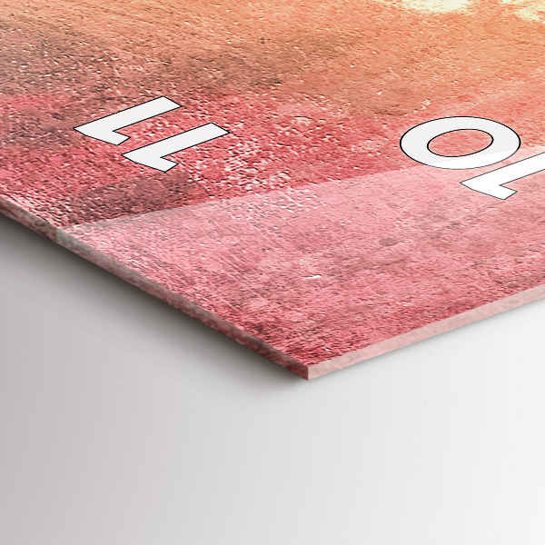 Téglalap alakú üvegóra Fiatal pár szerelmes