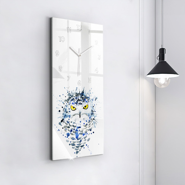 Téglalap alakú üvegóra Bagoly pillantást