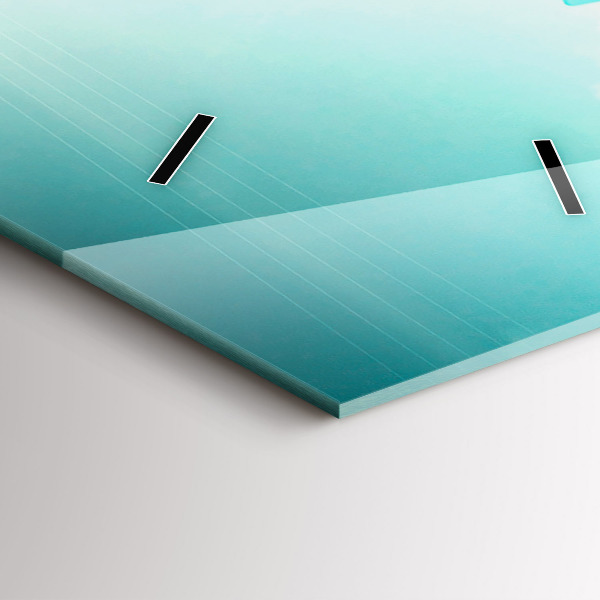 Téglalap alakú üvegóra Autó szörfdeszkával