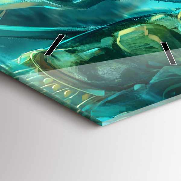 Téglalap alakú üvegóra Gyerekek az erdőben