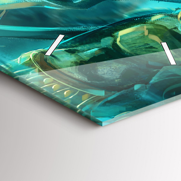 Téglalap alakú üvegóra Gyerekek az erdőben