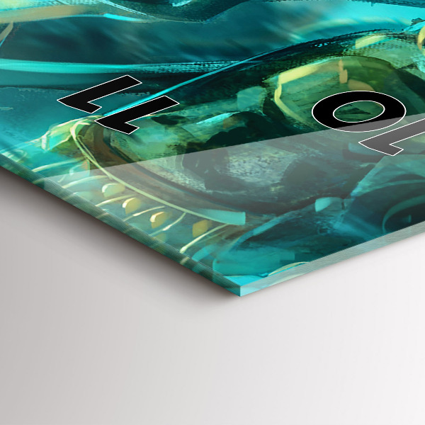 Téglalap alakú üvegóra Gyerekek az erdőben