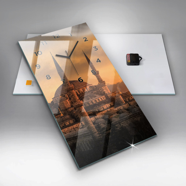 Téglalap alakú üvegóra Mecset Isztambulban