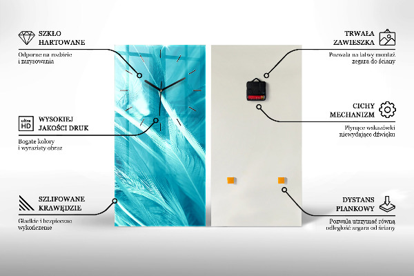 Téglalap alakú üvegóra Thaiföld vízesés