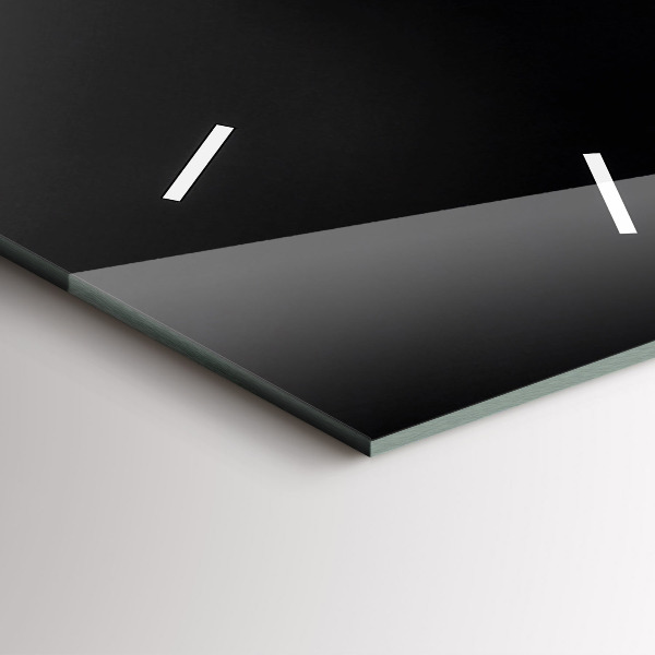 Téglalap alakú üvegóra Orchidea virág a vízen