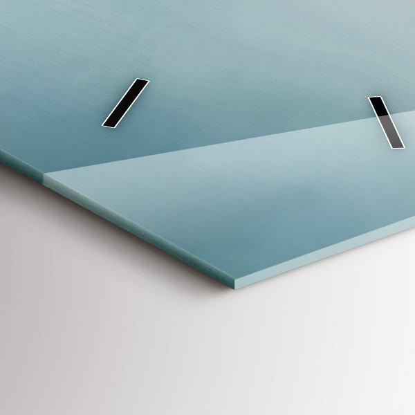 Téglalap alakú üvegóra Szürreális flamingó