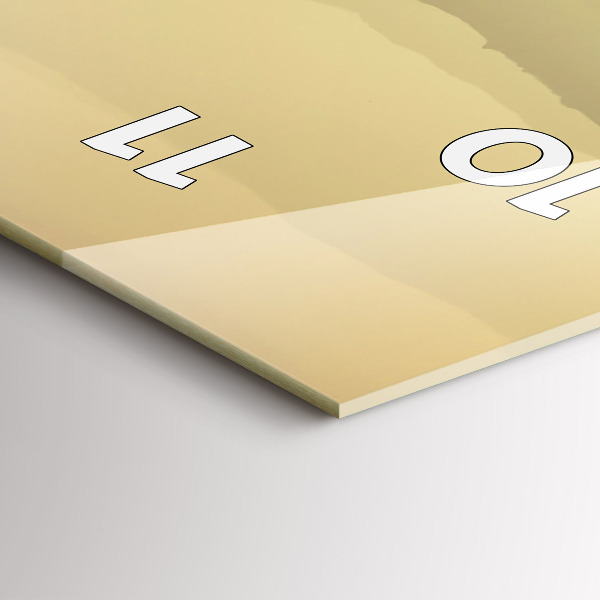 Téglalap alakú üvegóra Ködös hegyoldalak