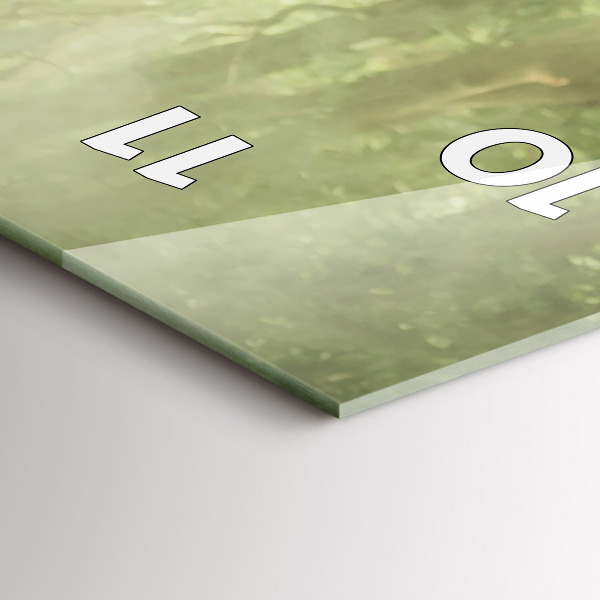 Téglalap alakú üvegóra Elefántot vezető gyerekek