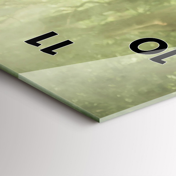 Téglalap alakú üvegóra Elefántot vezető gyerekek