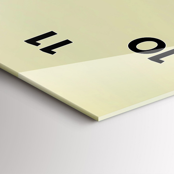 Téglalap alakú üvegóra Ködös erdei sas