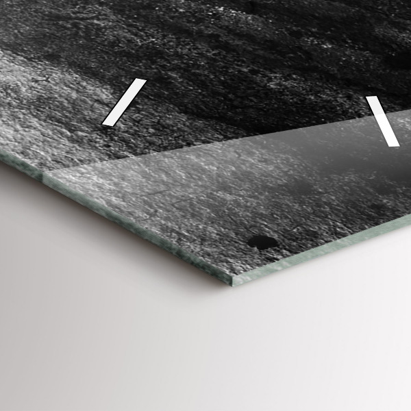 Téglalap alakú üvegóra Nő kalapban